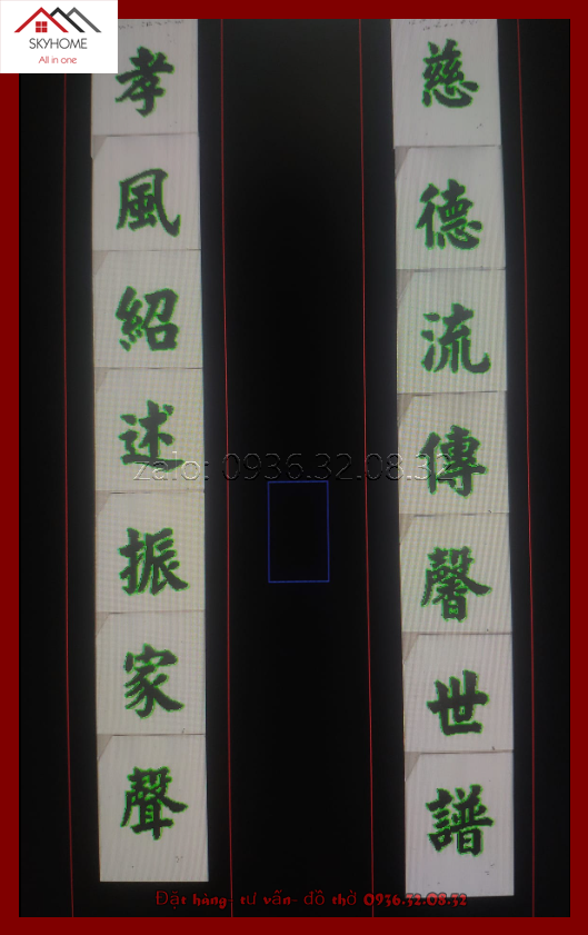 Câu đối thờ chữ Từ Đức Lưu Truyền- Hiếu Phong Thiệu Thuật